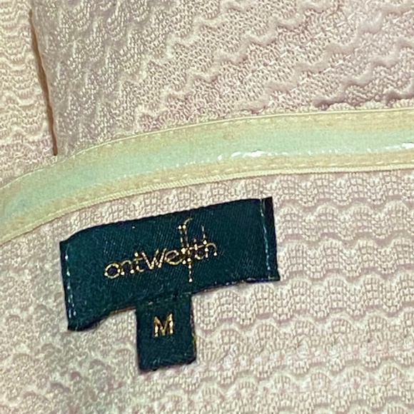 Ontwelfth Banded Pale Pink Strapless Sweetheart Neckline Short Dress - Picture 6 of 8